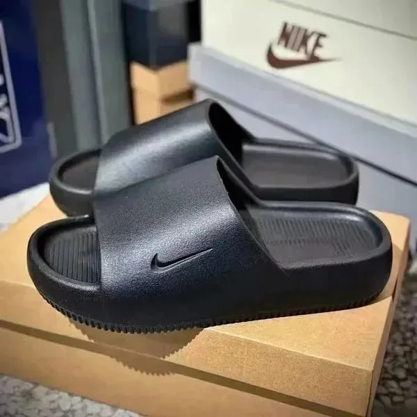 Dior Oblique Strap Slide Sandals — Photo 9