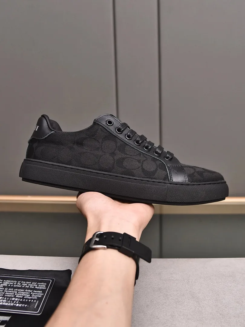 Coach Low-Top Lace-Up Sneakers — Photo 4