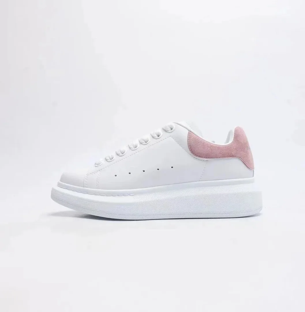 Alexander McQueen Oversized Sneaker White Low-Top Runners — Photo 11