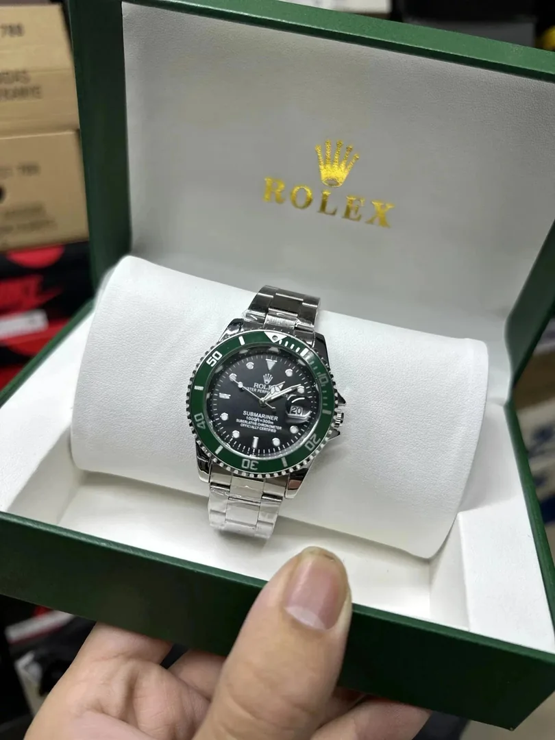 Rolex Submariner Green Bezel Watch