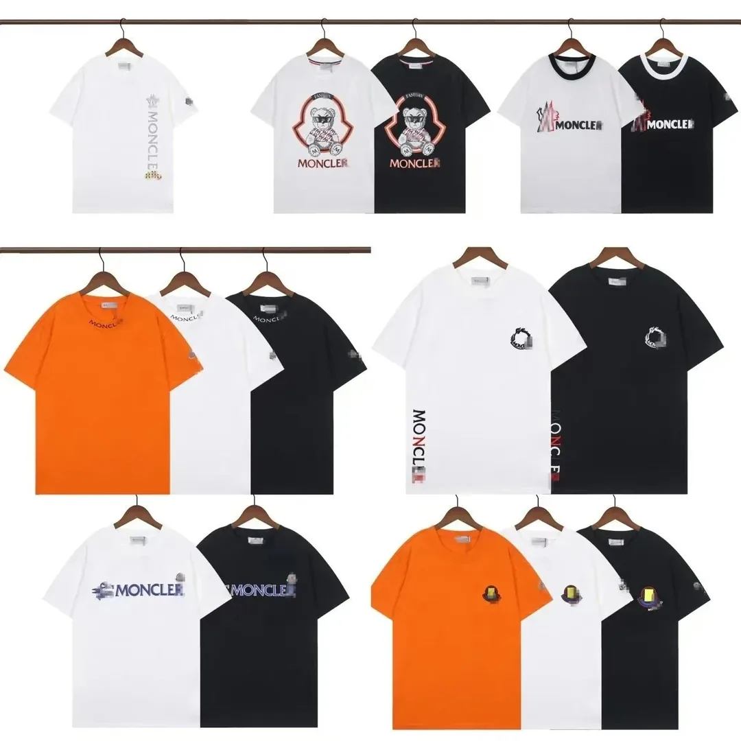 All-Over Embroidered Couple T-Shirt