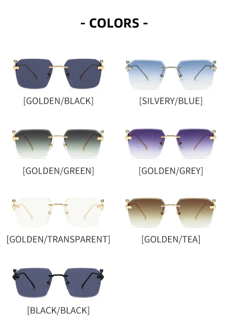 Cartier Panthere Rimless Sunglasses — photo 3