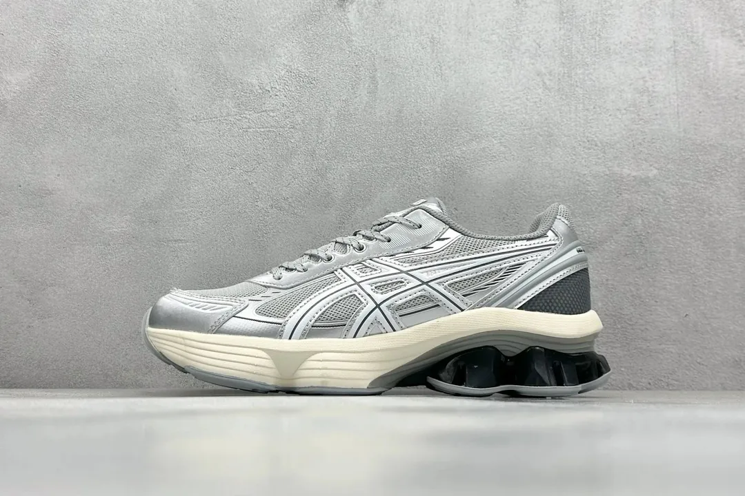 Asics Gel-Kinsei Brown Kinetic Leather Loafers — QC