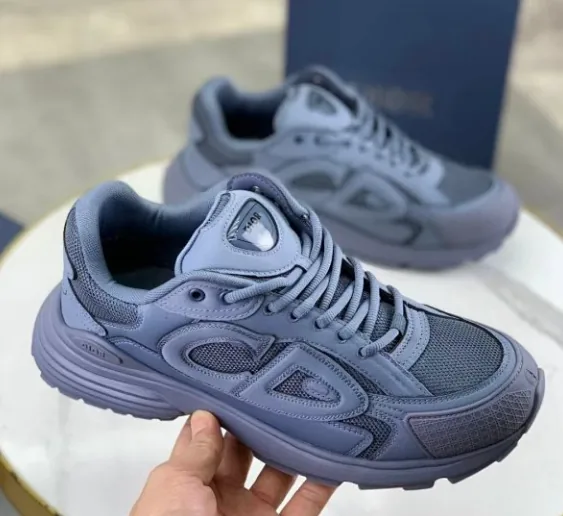 Dior B30 Navy Sneakers — Photo 14