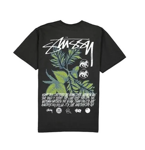 Stussy Black Short-Sleeve T-Shirt — photo 10