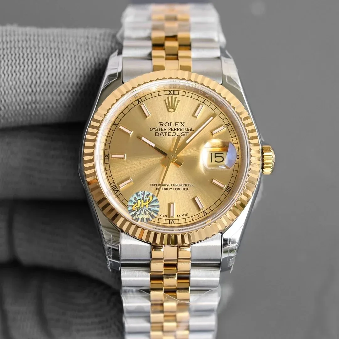 Rolex Datejust 36 Two-Tone Watch — photo 10