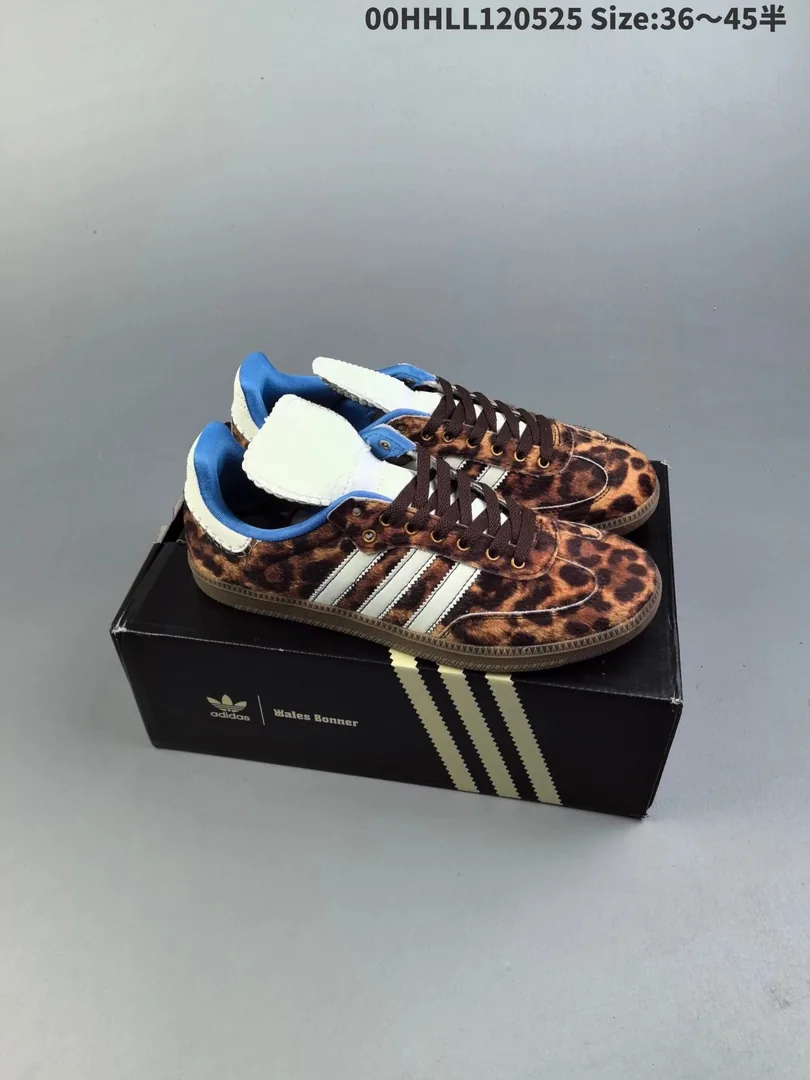 Wales Bonner Adidas Samba Leopard — Photo 5