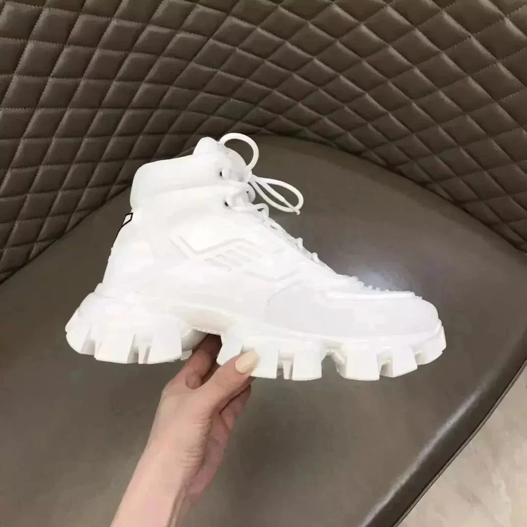Prada Cloudbust Thunder White Low-Top Sneakers — Photo 10