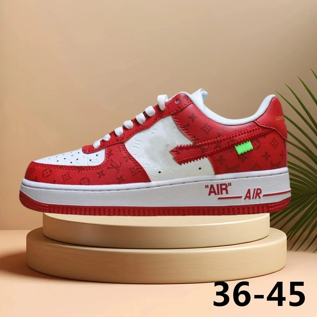 Nike Air Force 1 Brown Low-Top Trainers — Photo 8