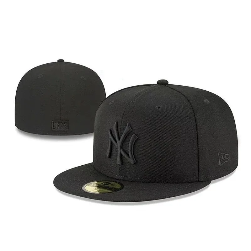 NY Flat Brim Baseball Cap — Photo 3