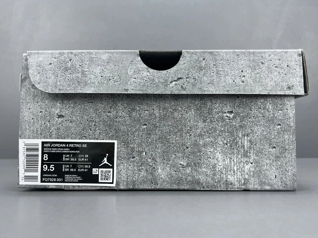 Air Jordan 4 Wet Cement — QC