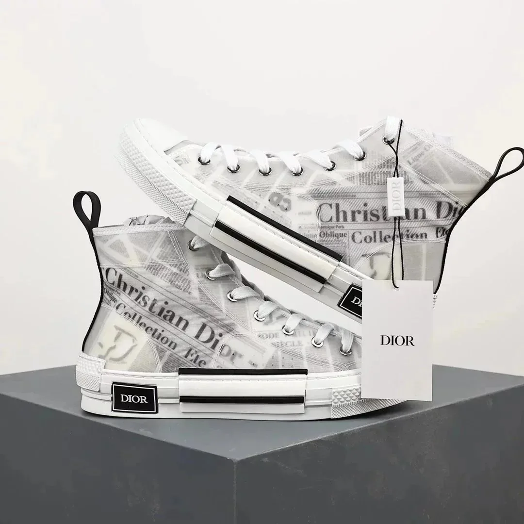 Dior B23 Black Sneakers — photo 2