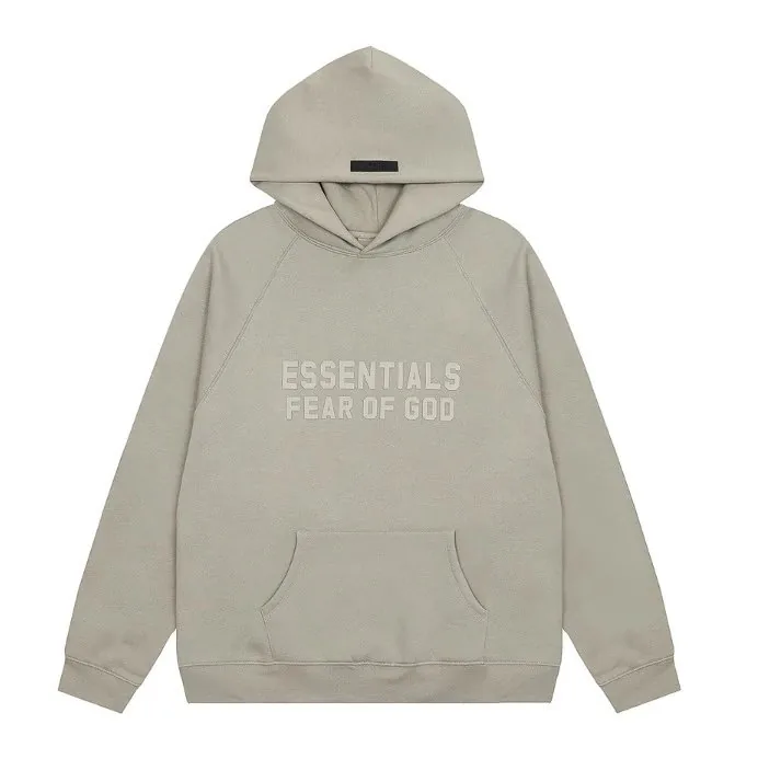 Essentials Silicone Letter Fleece Hoodie Set — Photo 10