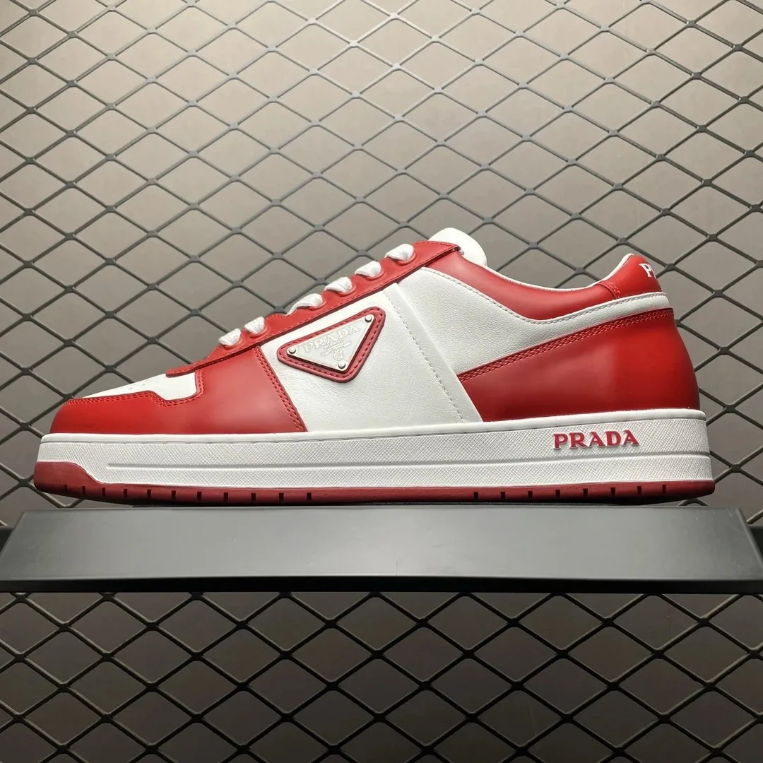 Prada Downtown White Low Sneakers — Photo 2