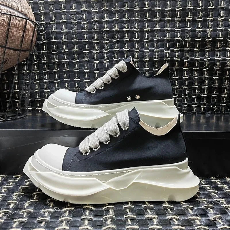 Rick Owens DRKSHDW Ramones High Black Jumbo Laced — QC