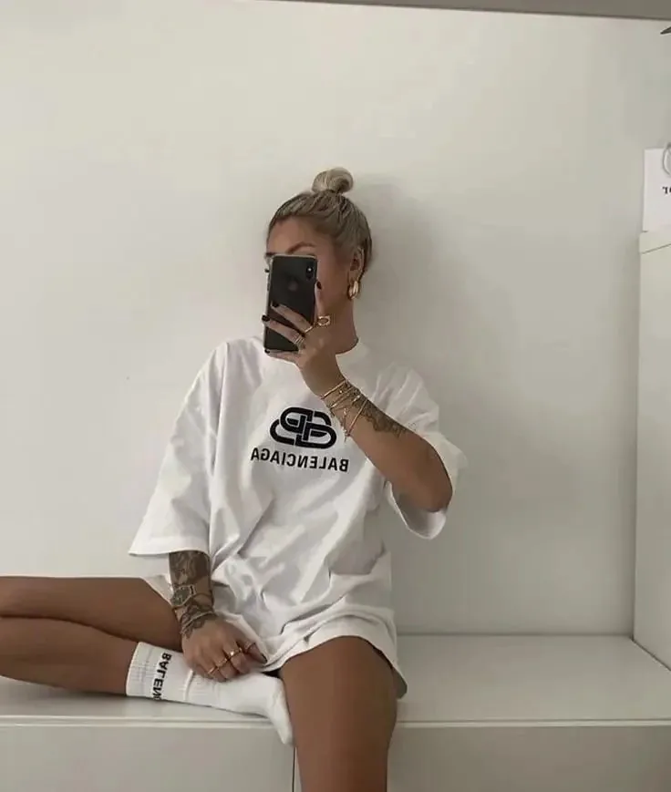 Balenciaga BB Logo Print T-Shirt Collection — Photo 3