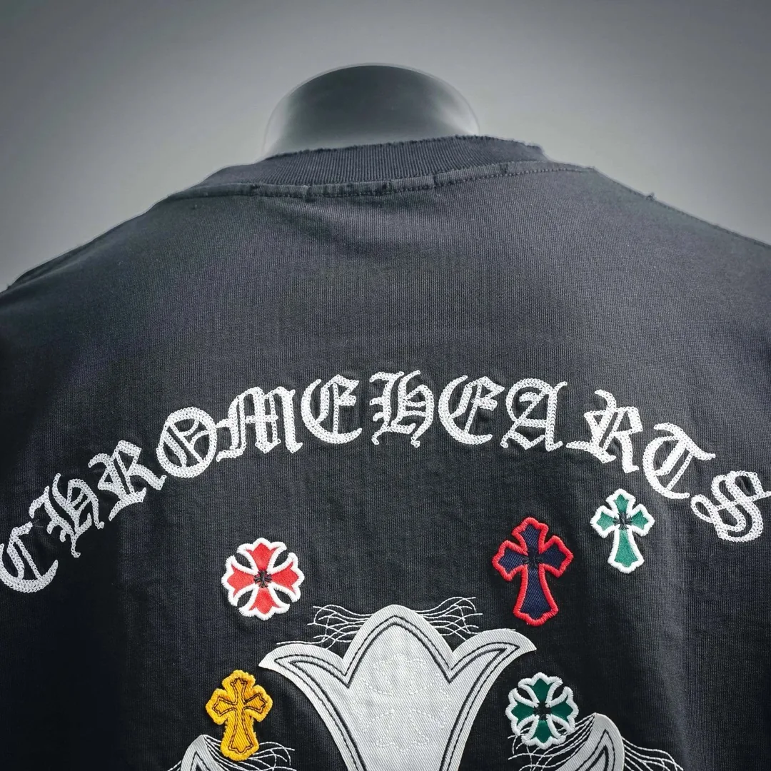Chrome Hearts Patch Embroidered T-Shirt — Photo 5