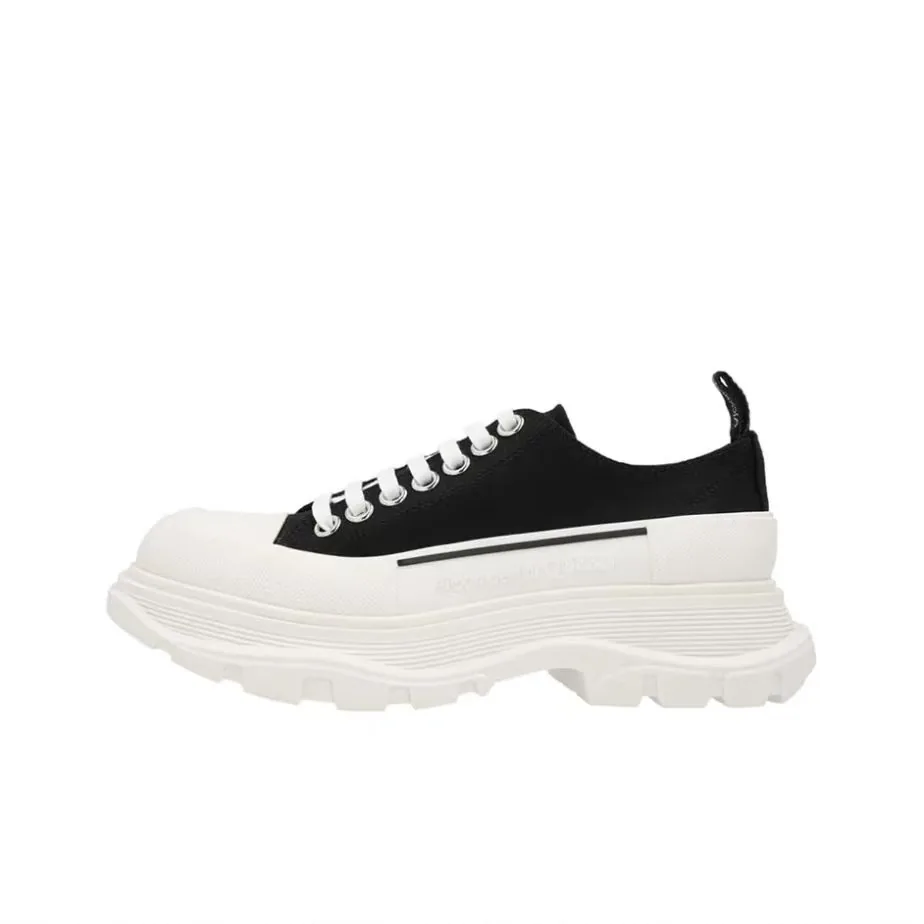 Alexander McQueen Tread Slick Platform Canvas Sneaker Collection — QC