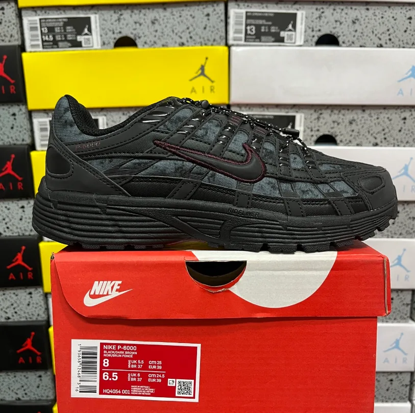 Nike P-6000 Red Breathable Running Shoes — Photo 9