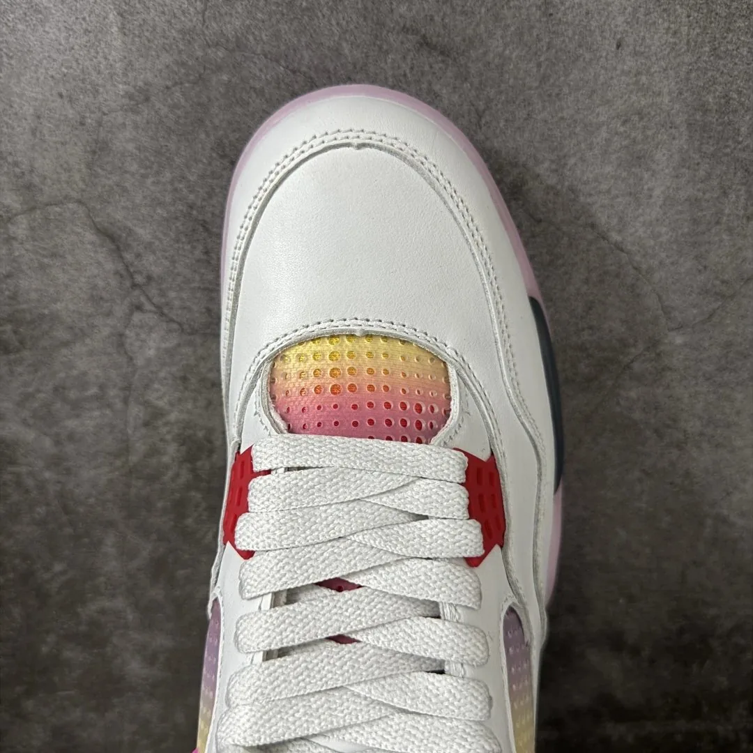 Air Jordan 4 Comic White Black — Photo 7