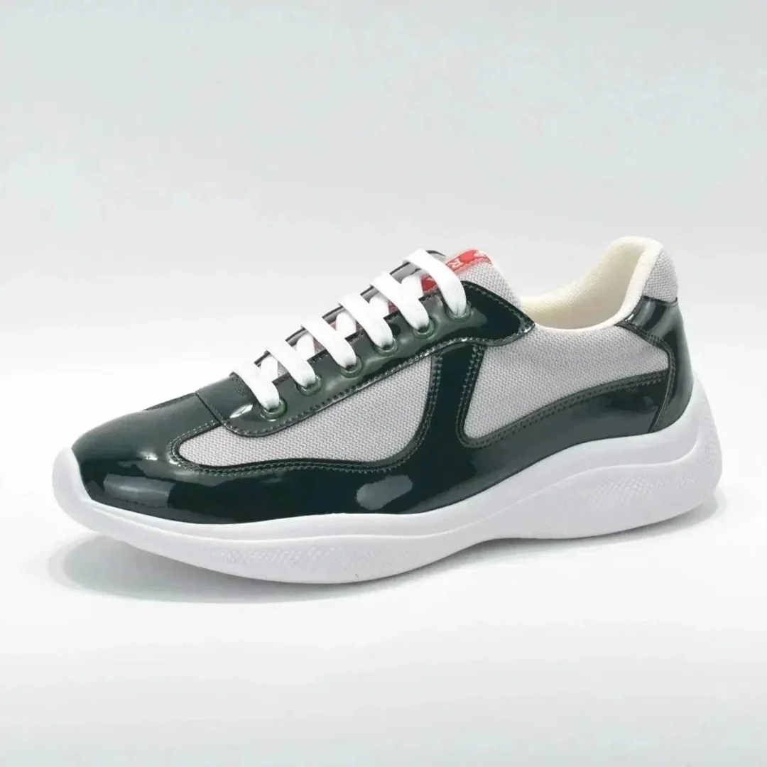 Prada America's Cup Pink Black Runners — Photo 5