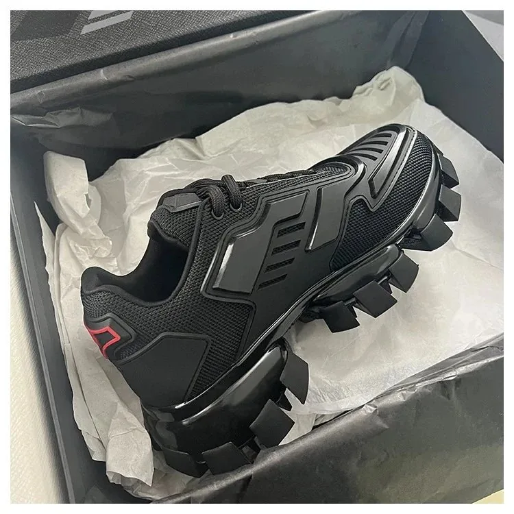 Prada Cloudbust Thunder White Platform Sneakers — photo 6