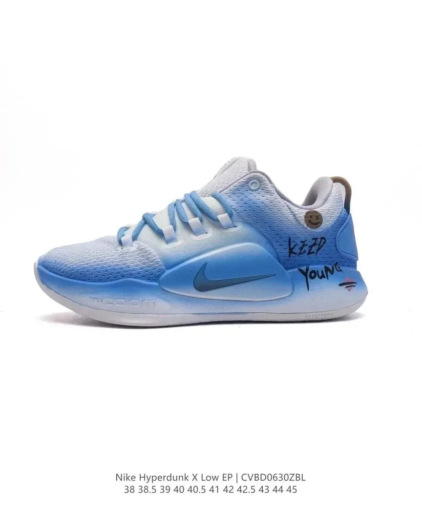 Nike Hyperdunk X Low Yellow Sneakers — photo 6