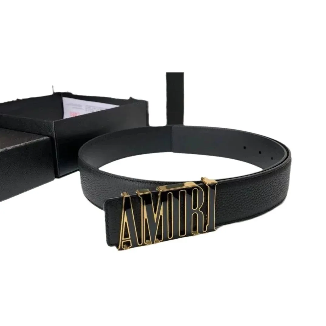 Amiri Leather Belt — QC