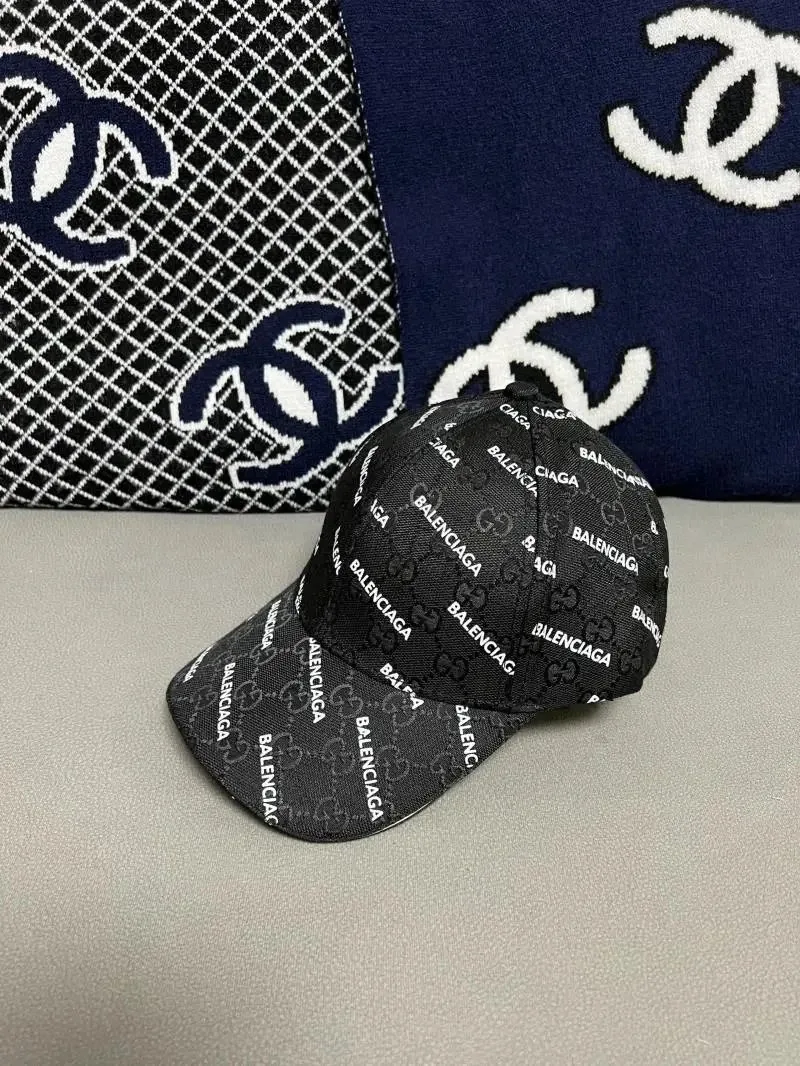 Balenciaga Allover Logo Baseball Cap