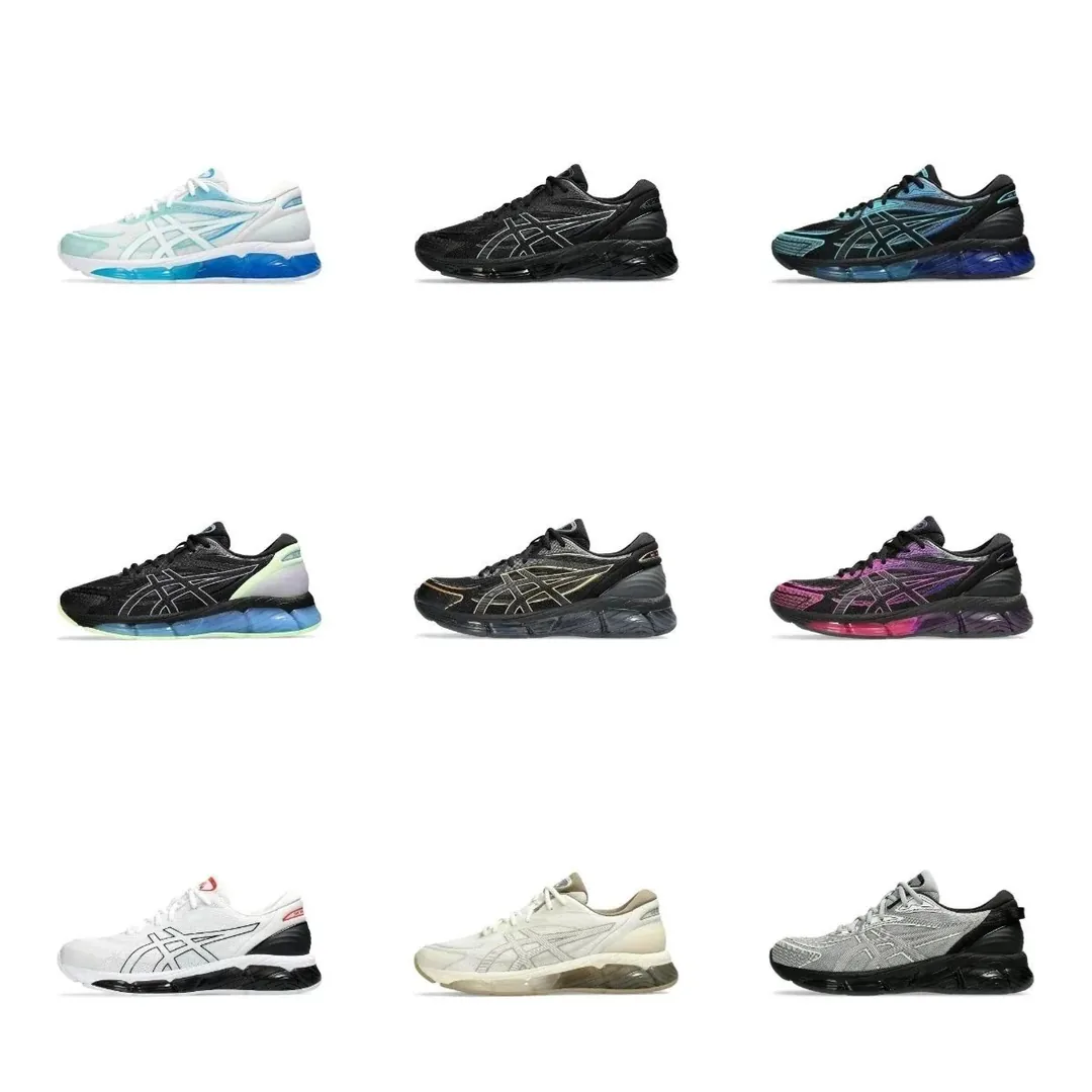 Asics Black Low-Top Trainers