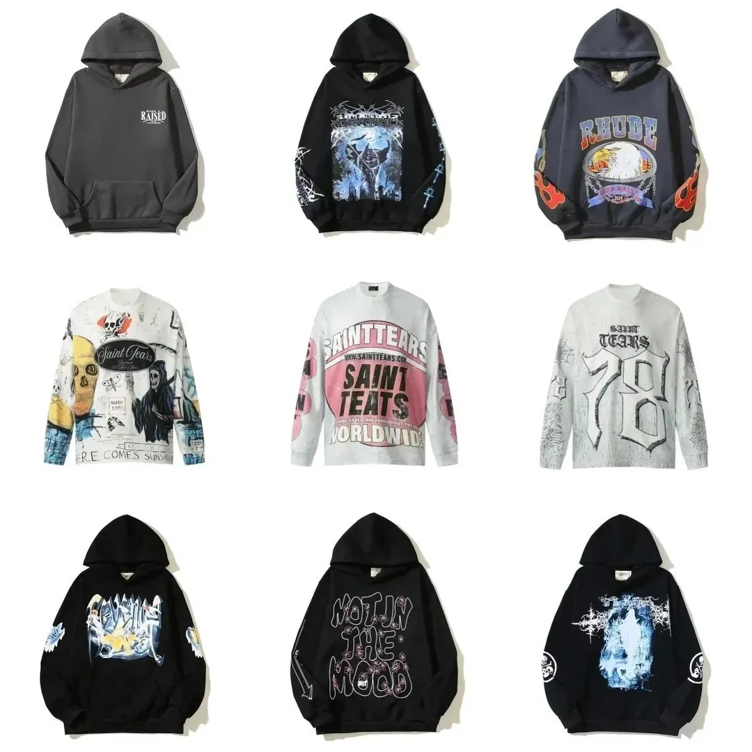 Retro Hooded Sweatshirt
