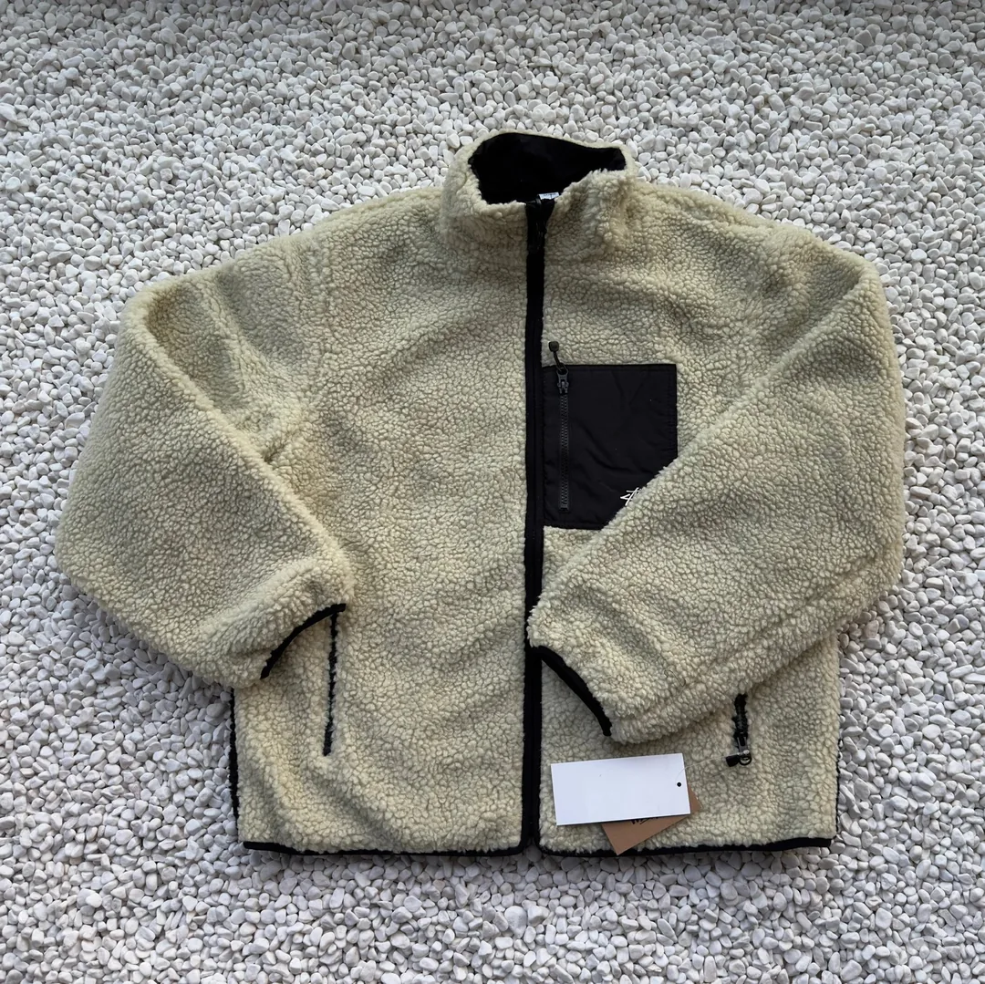 Reversible Eight Ball Shearling Jacket — Photo 15