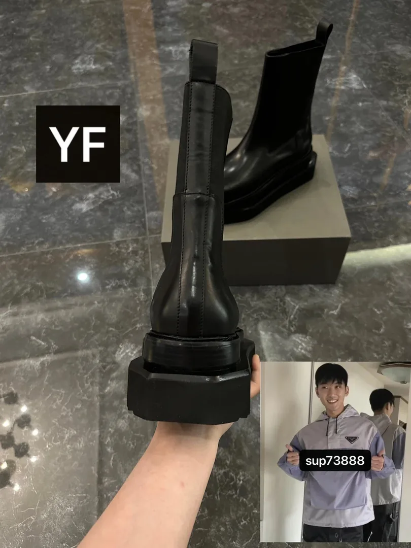 Rick Owens Turbo Cyclops Boots — QC
