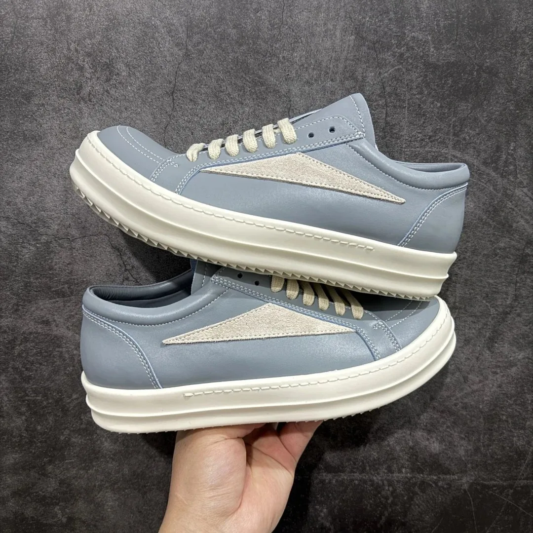 Rick Owens DRKSHDW Low White Sneakers