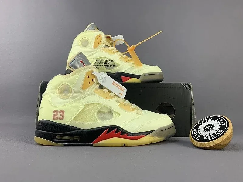 Jordan 5 White Court Trainers — Photo 4