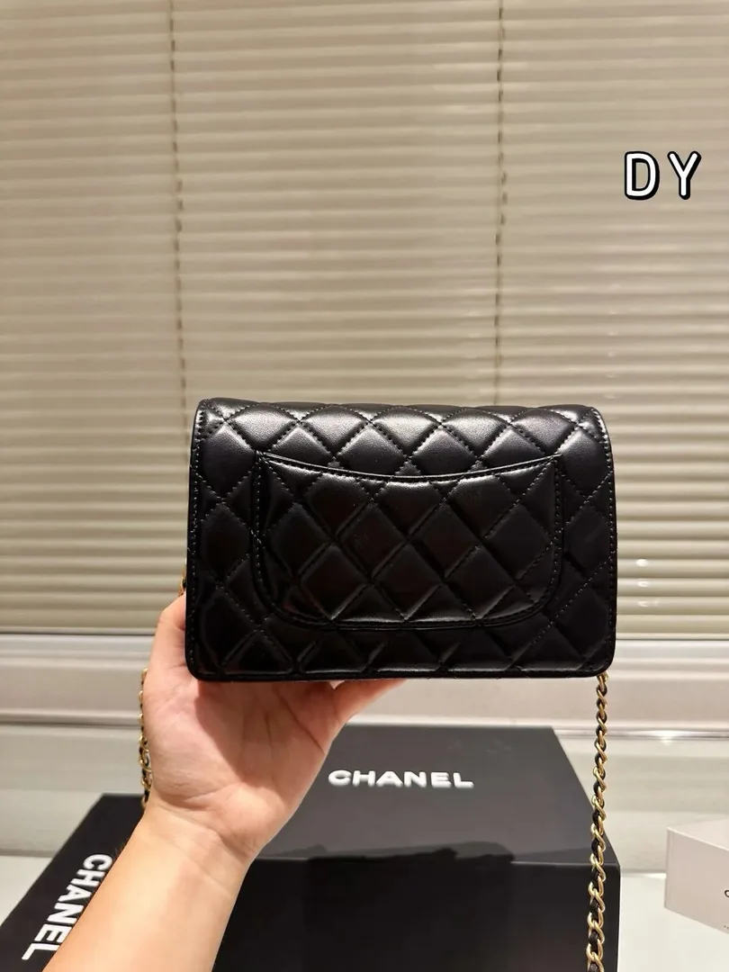 Chanel Lambskin Wallet On Chain — photo 10