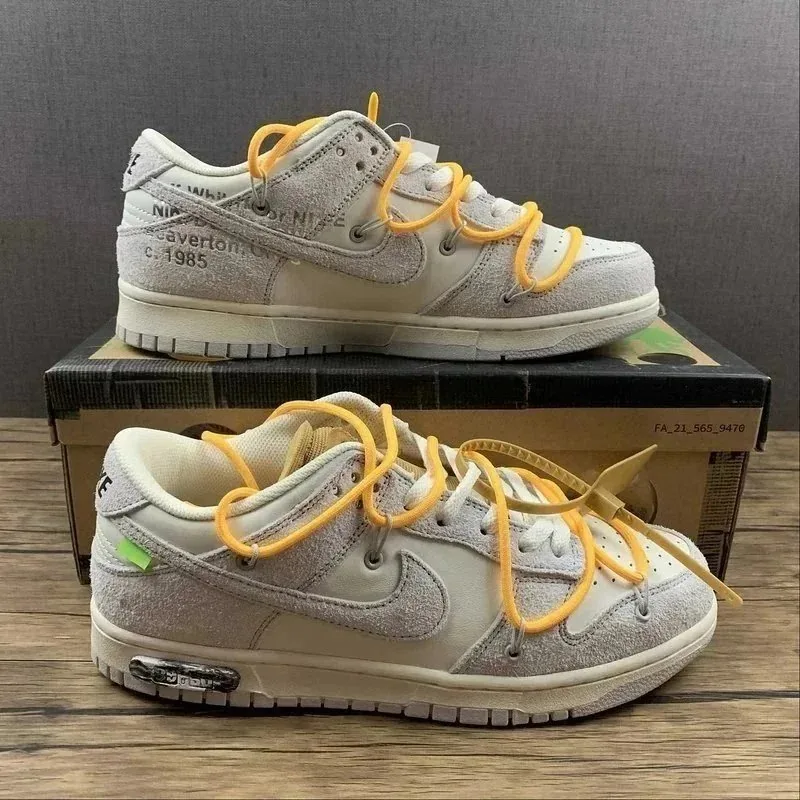 Nike Dunk Low Off-White Running Shoes — Photo 7