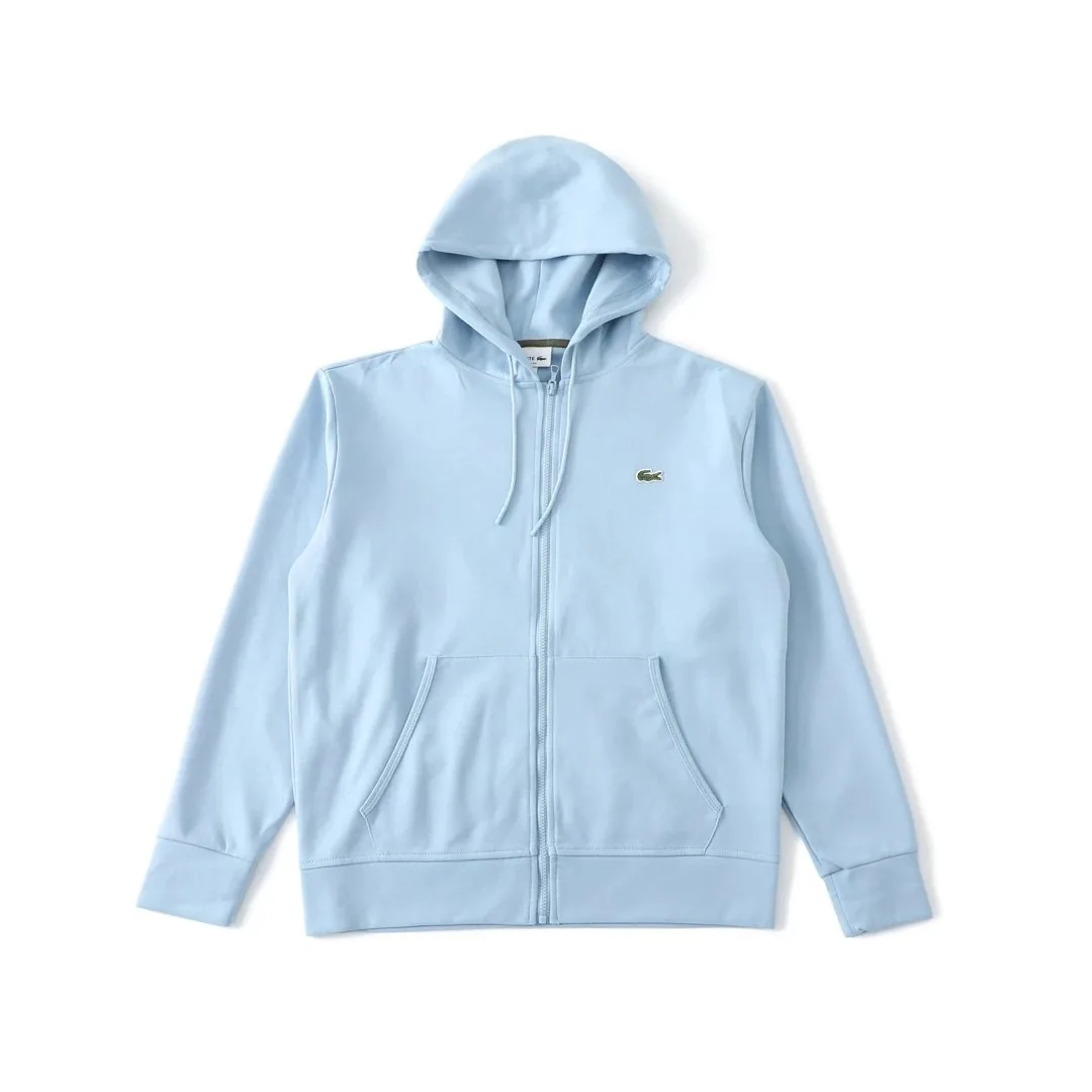 Embroidered Fleece Zip Jacket — QC