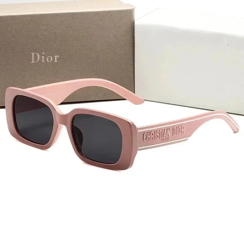 Christian Dior Logo Rectangular Sunglasses — Photo 8