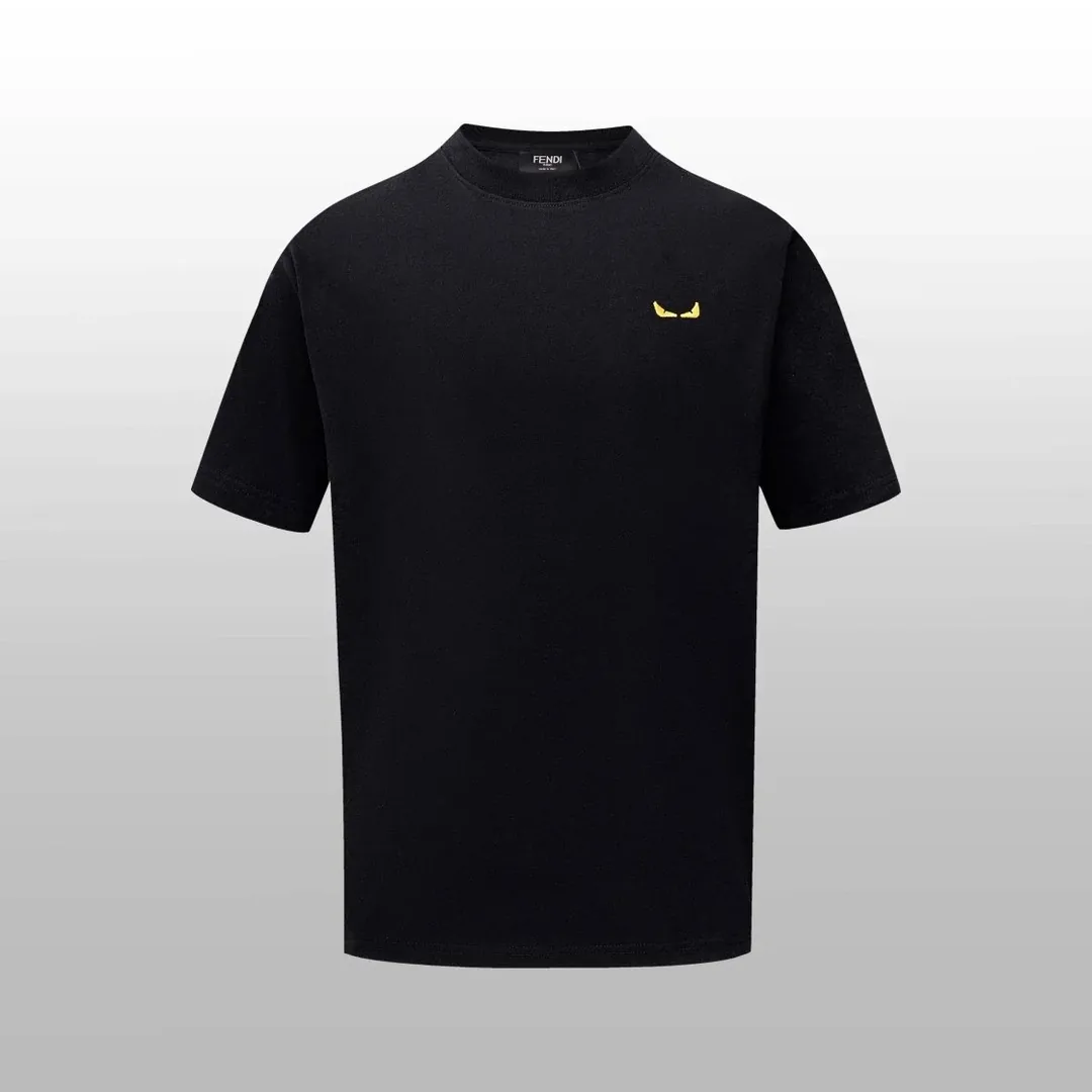 Fendi FF Monogram Print T-Shirt — Photo 11