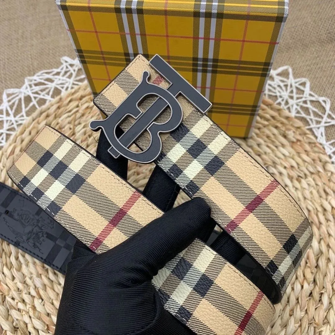 Leather Reversible Letter Belt — photo 9