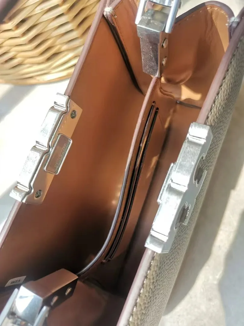 Structured Leather Handbag — photo 4