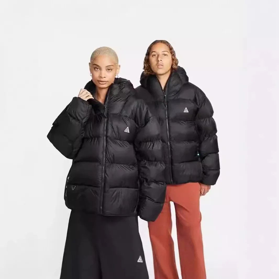 Embroidered Hooded Padded Jacket — Photo 3