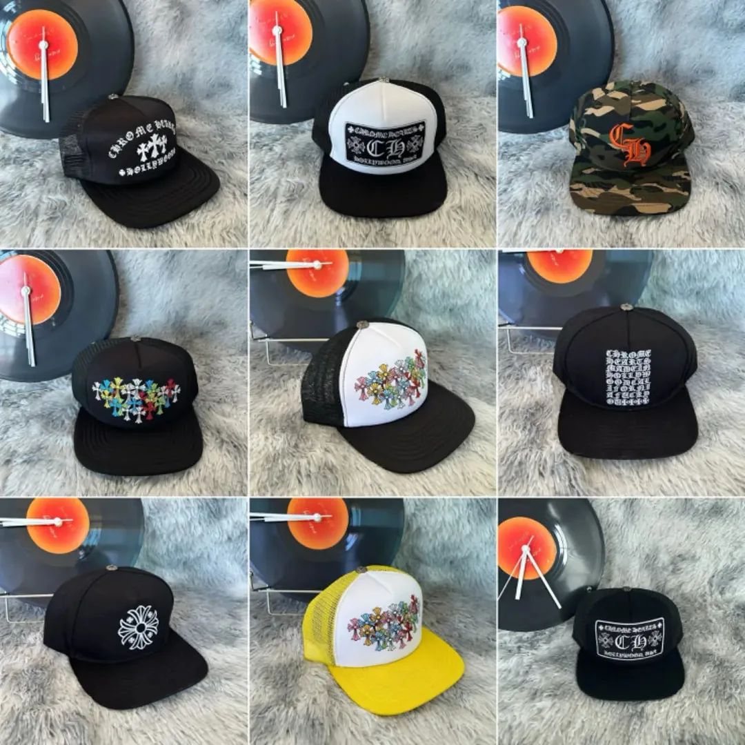Embroidered Print Baseball Cap