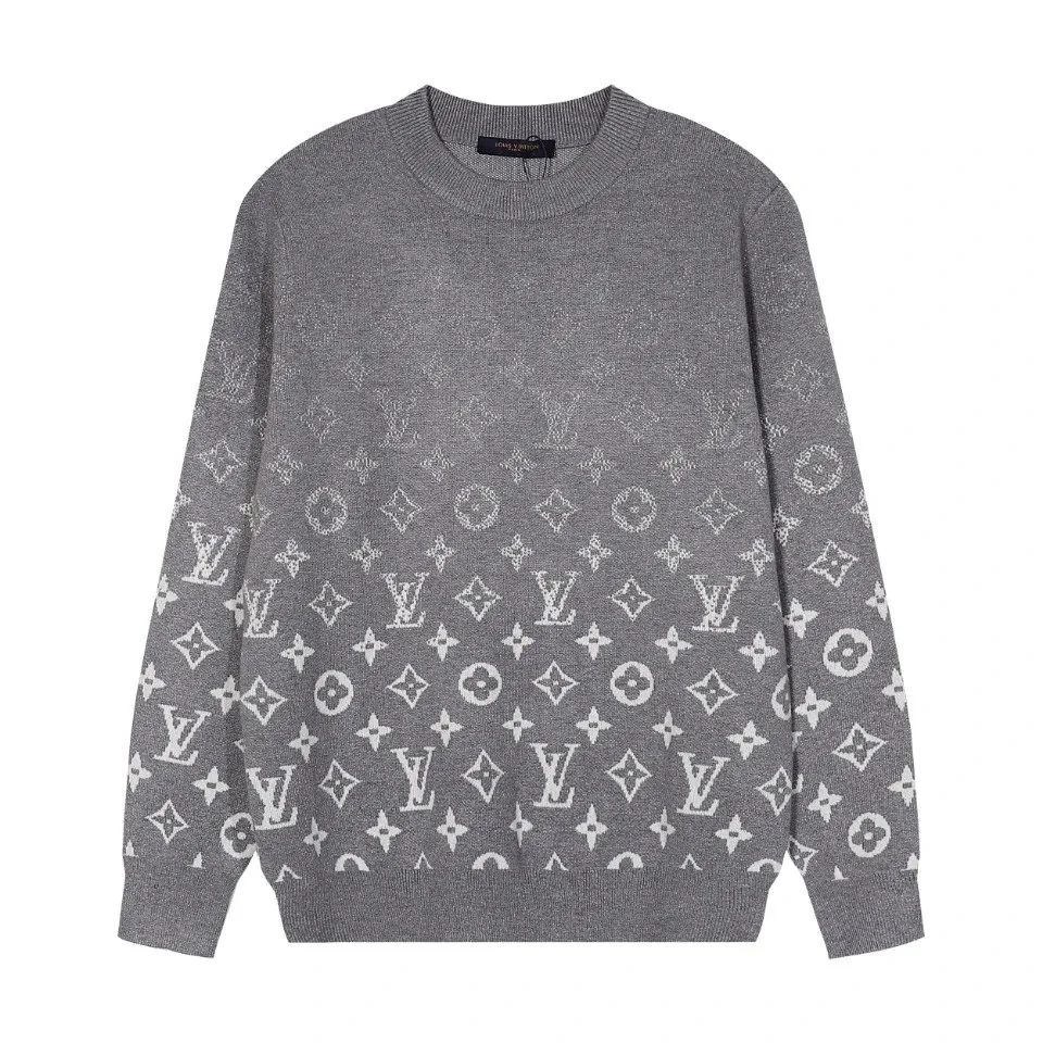 Patterned Knit Sweater — Photo 12