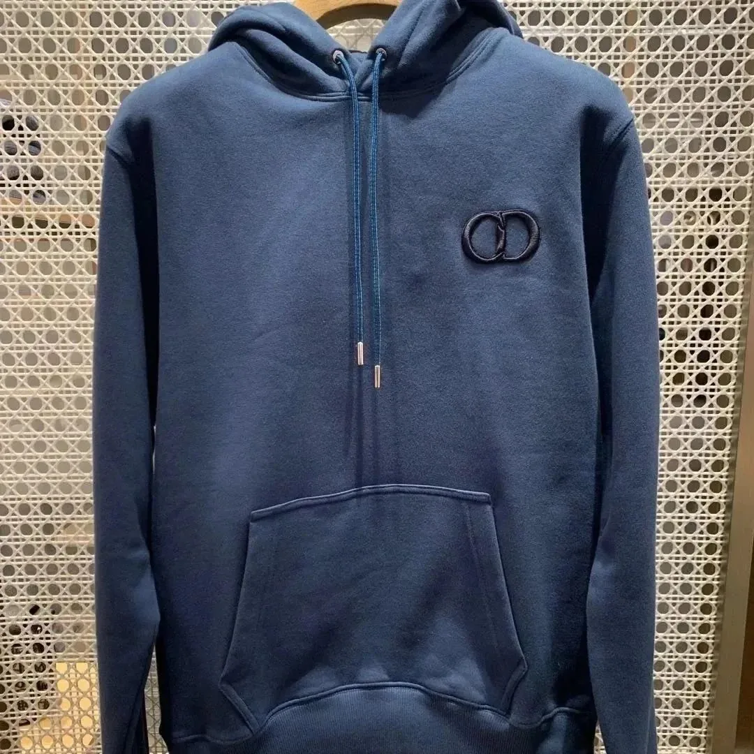 Dior CD Logo Khaki Hoodie — QC