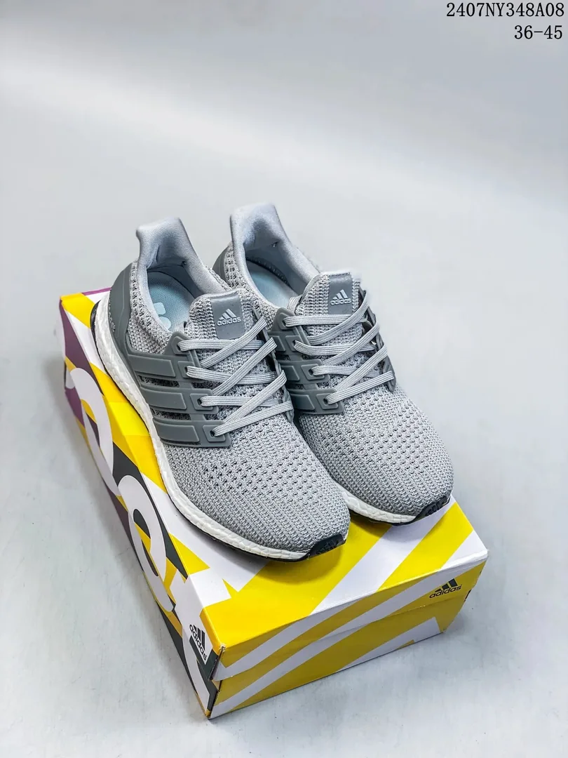 Adidas Ultraboost Grey Black High-Top Sneakers — photo 6