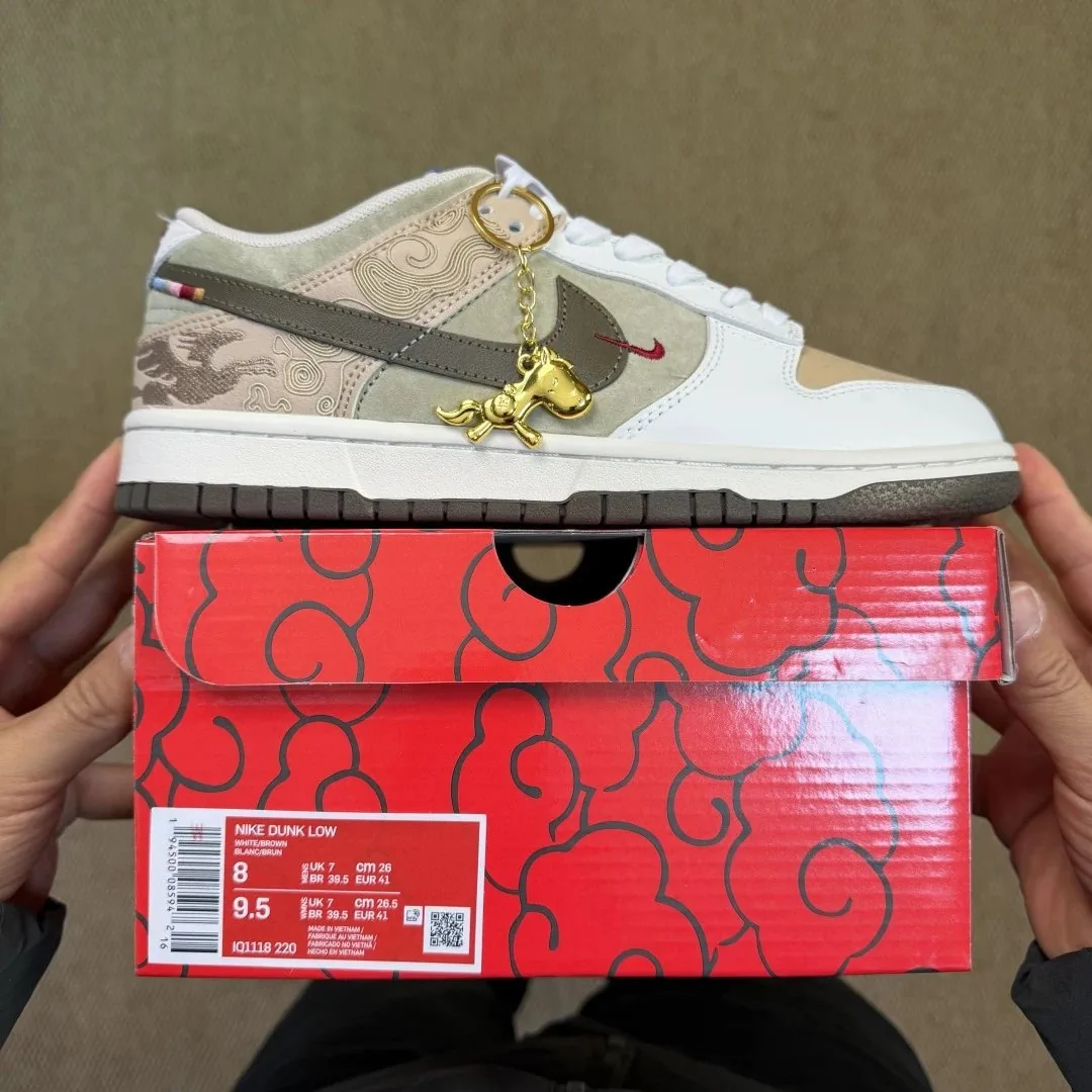Nike Dunk Low Pegasus CNY Year Of The Horse Beige — photo 8
