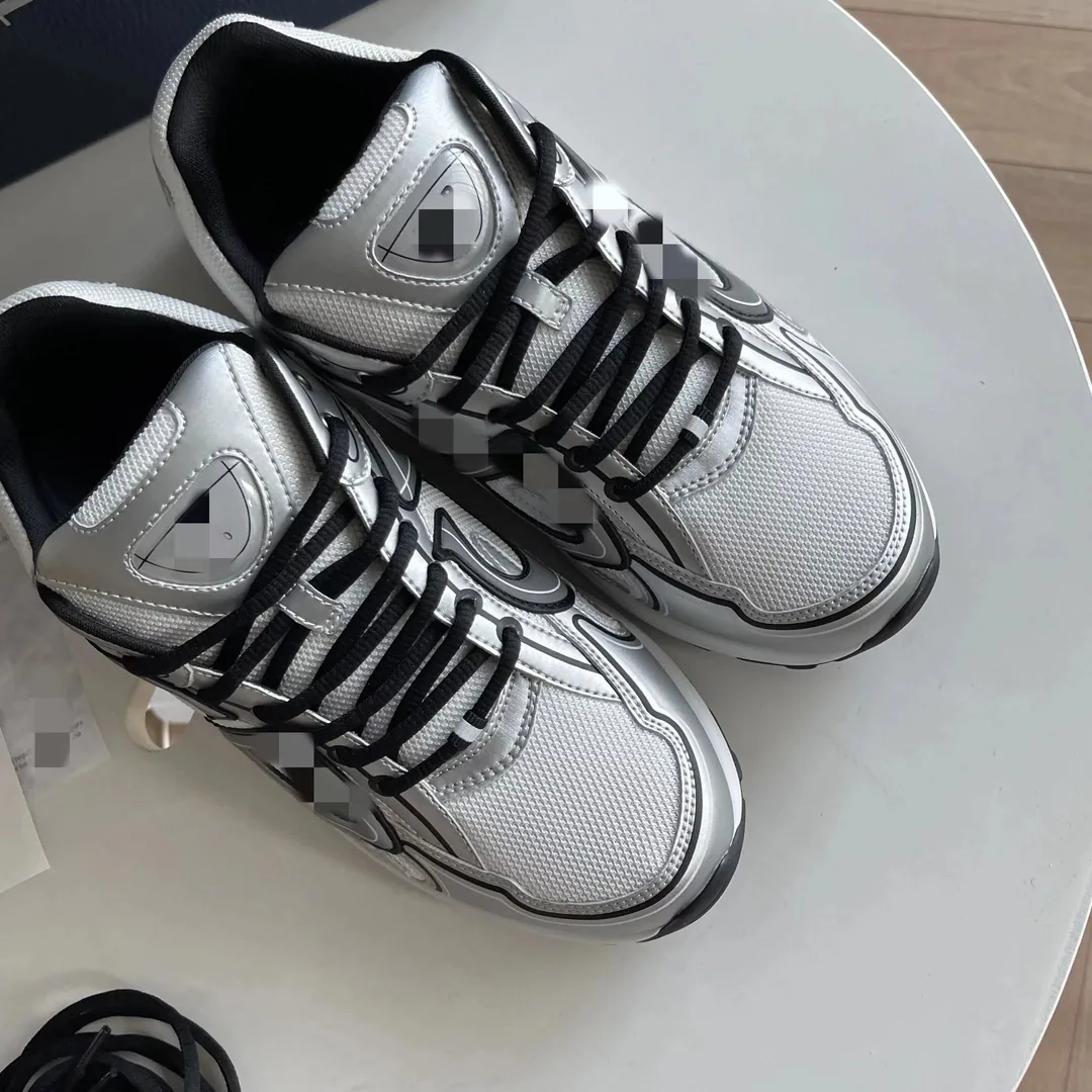 Dior B30 Beige Reflective Sneakers — QC