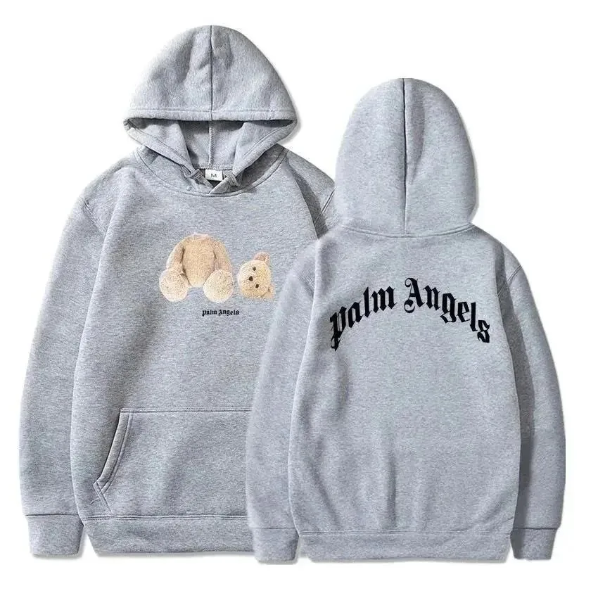 Broken Bear Cotton Hooded Hoodie — Photo 8